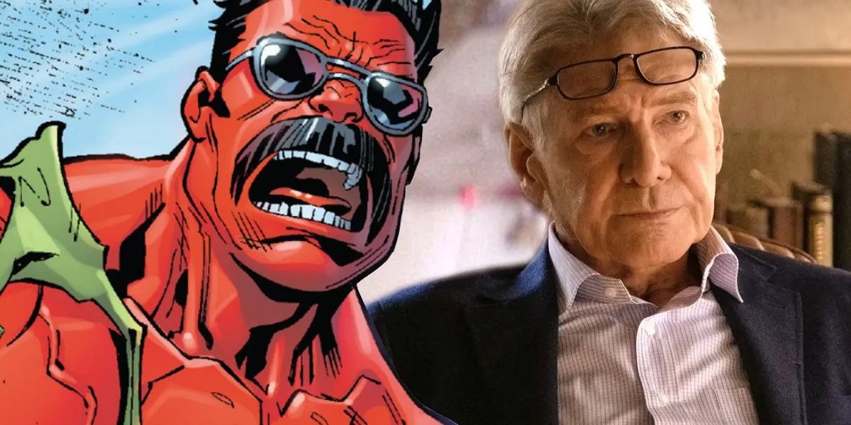 Harrison Ford Red Hulk Transformation Teased in Captain America Photo